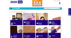 Desktop Screenshot of boxes4u.com